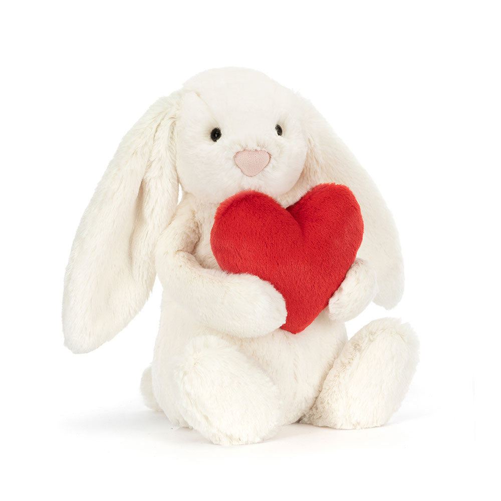 【預購】Jellycat Bashful Red Love Heart Bunny 捧心兔